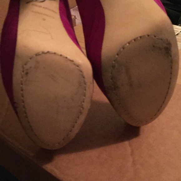 BRIAN ATWOOD REAL SUEDE COMFY AF PLATFORM SLINGBACK PEEPS SIZE 9 - Picture 10 of 11